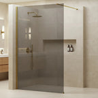Sprchová zástena Rea Flexi Grey / Gold 120  4
