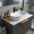 Kúpeľňový nábytkový set s doskou Marti 60cm Grey  4