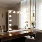 Zrkadlo LED HOLLYWOOD White 80x60  4