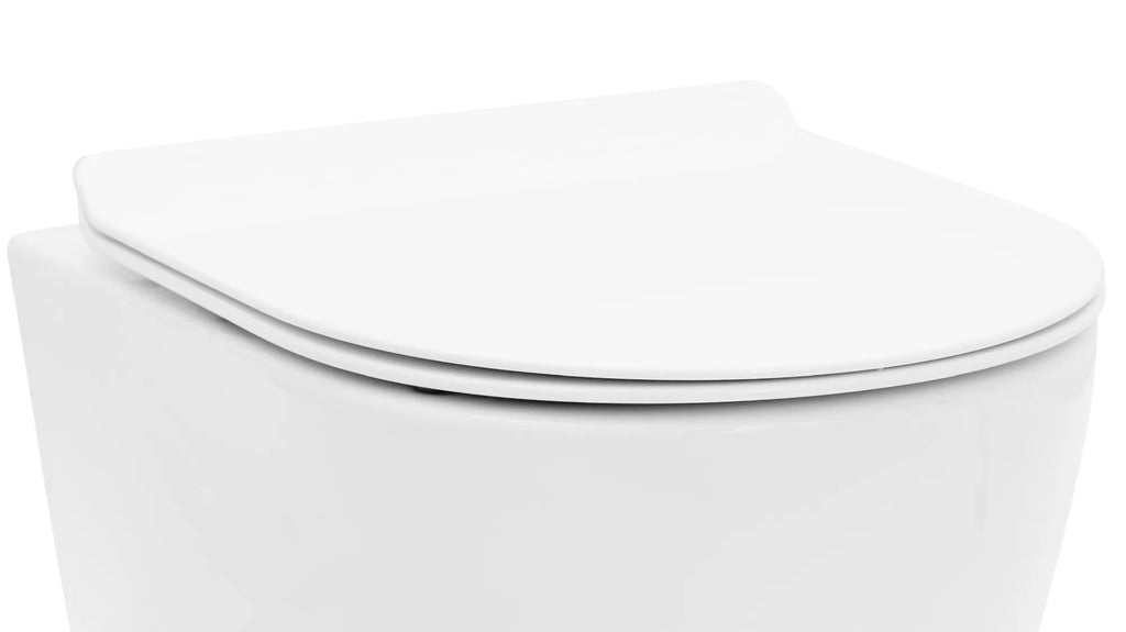 WC sedátko UF DUROPLAST FLAT- biele  4