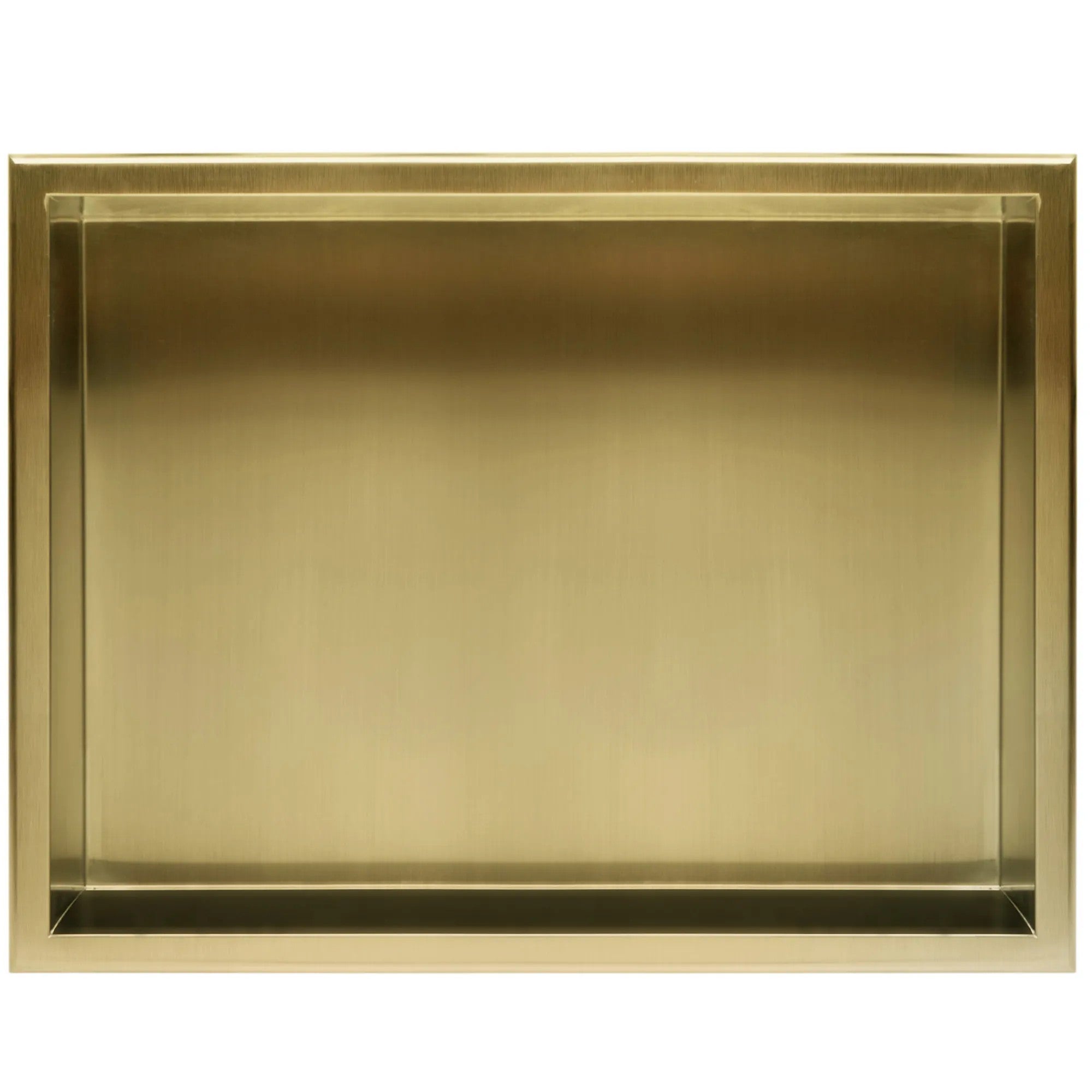 bathroom shelf 30x45 gold brush  4