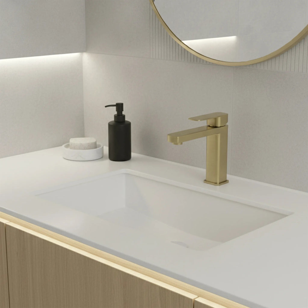 Kúpeľňová batéria Rea Arlo Brush Gold  4