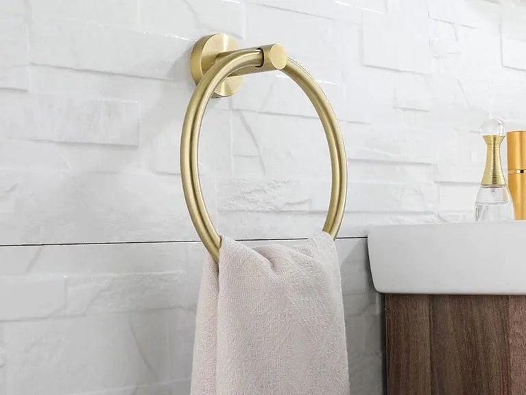 Kúpeľňový vešiak 332915B MIST 05 BRUSH GOLD  4