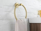 Kúpeľňový vešiak 332915B MIST 05 BRUSH GOLD  4