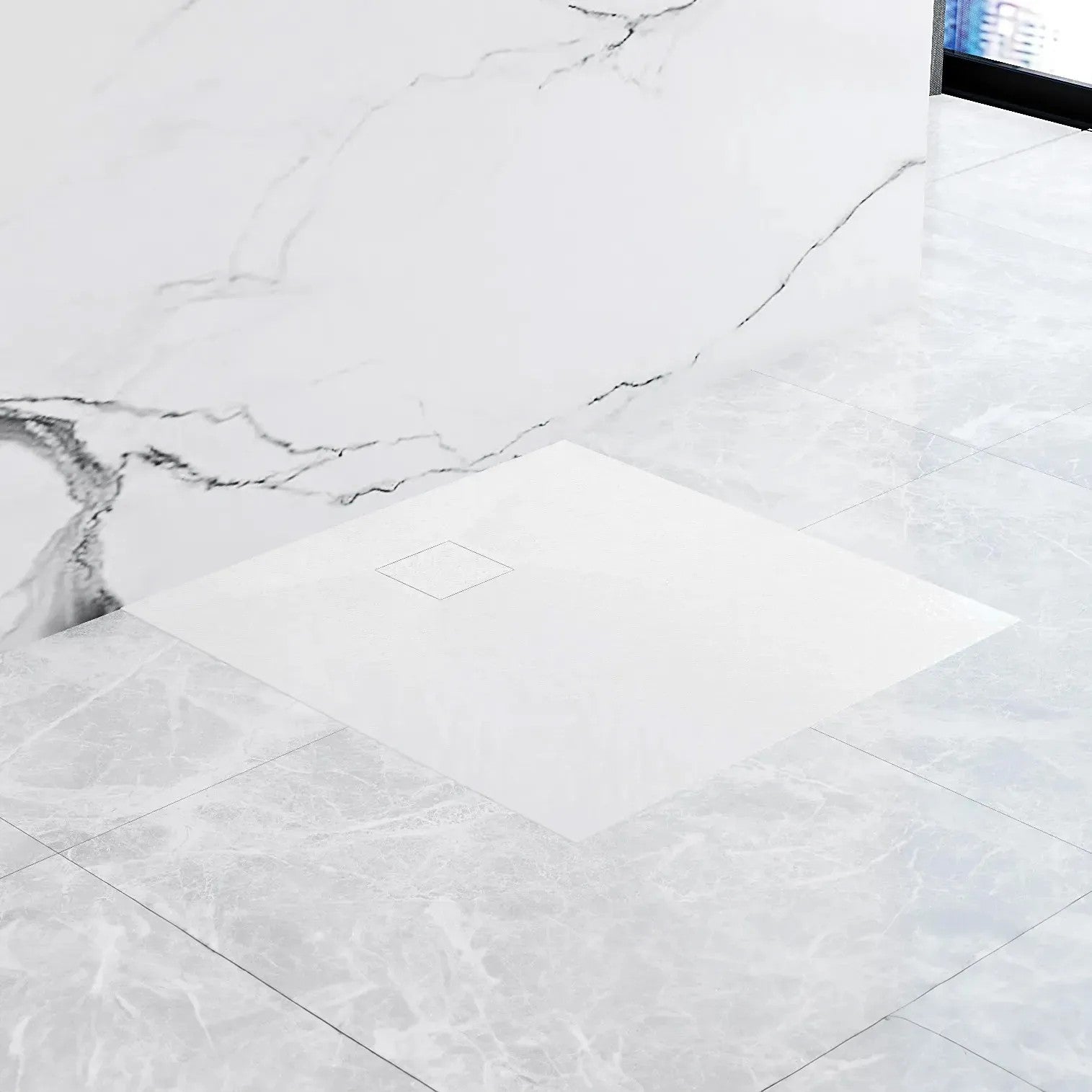 Sprchová vanička Magnum White 90x90  4