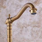 Kuchynská  Kúpeľňová batéria Rea Rustico antique gold  4