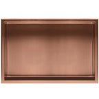 Vstavaná kúpeľňová polica 30x60 brush copper  4