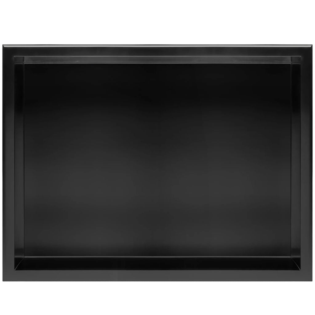 bathroom shelf 30x45 matte black  4
