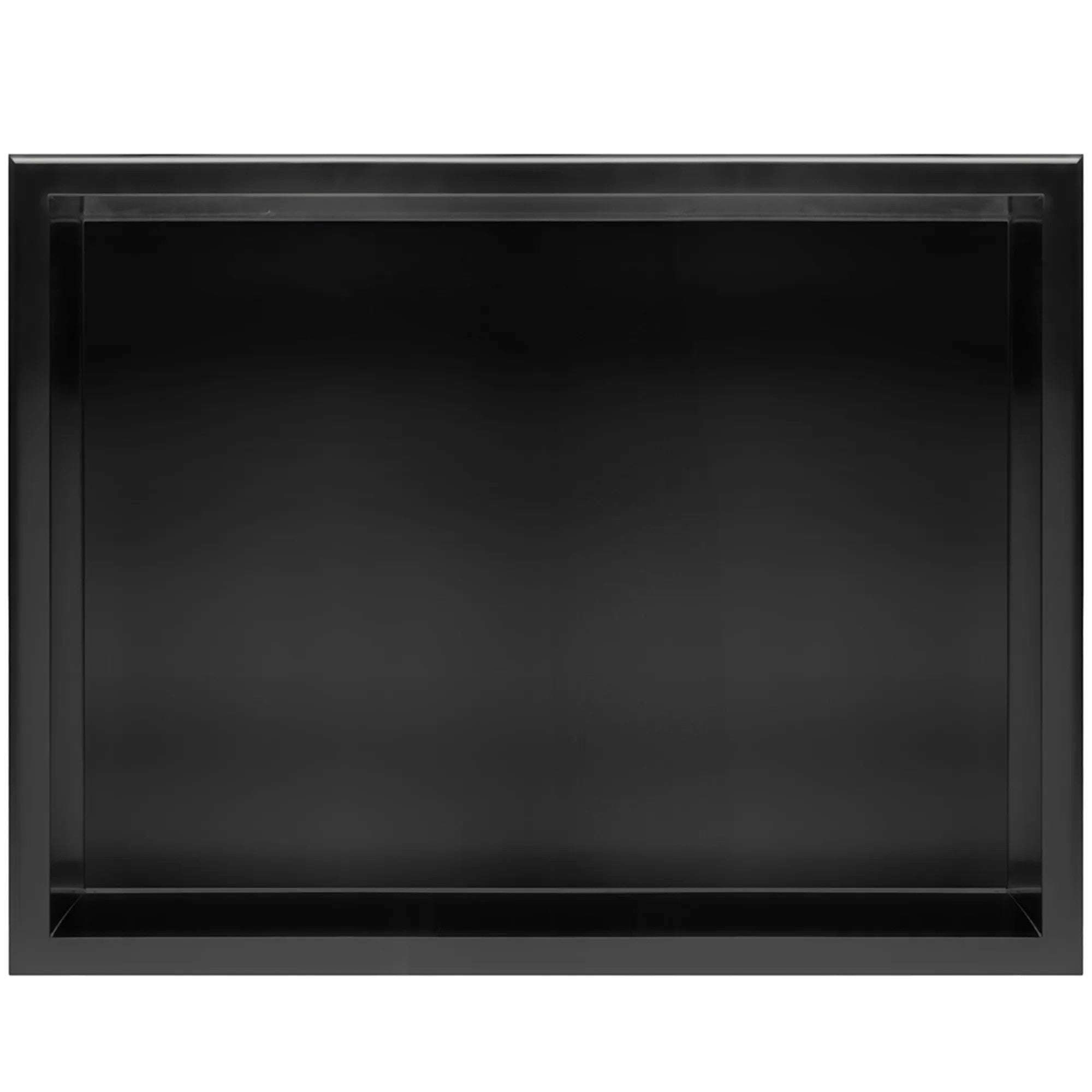 bathroom shelf 30x45 matte black  4