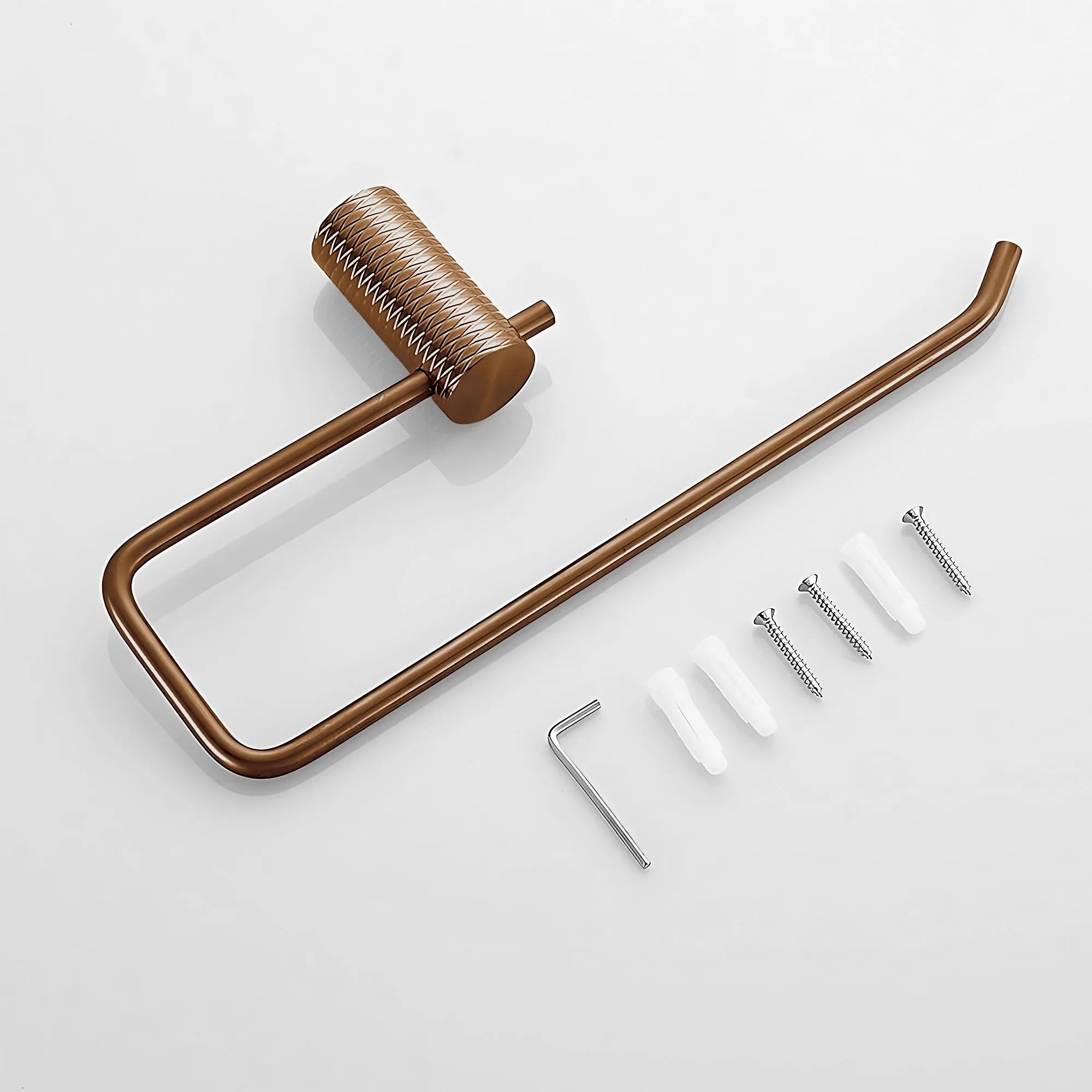 Kúpeľňový vešiak 9710 Prism Brush Copper  4