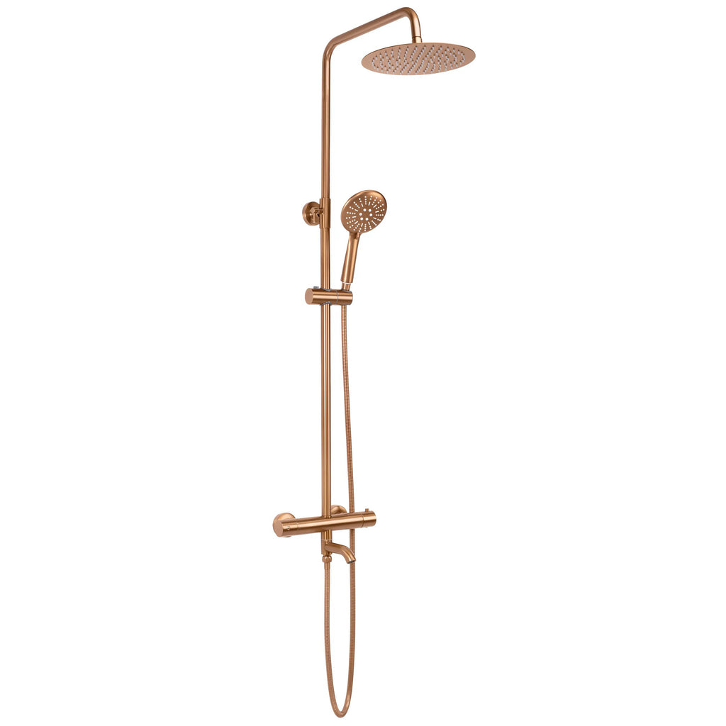 Sprchový set s termostatom REA LUNGO Copper Brush  4