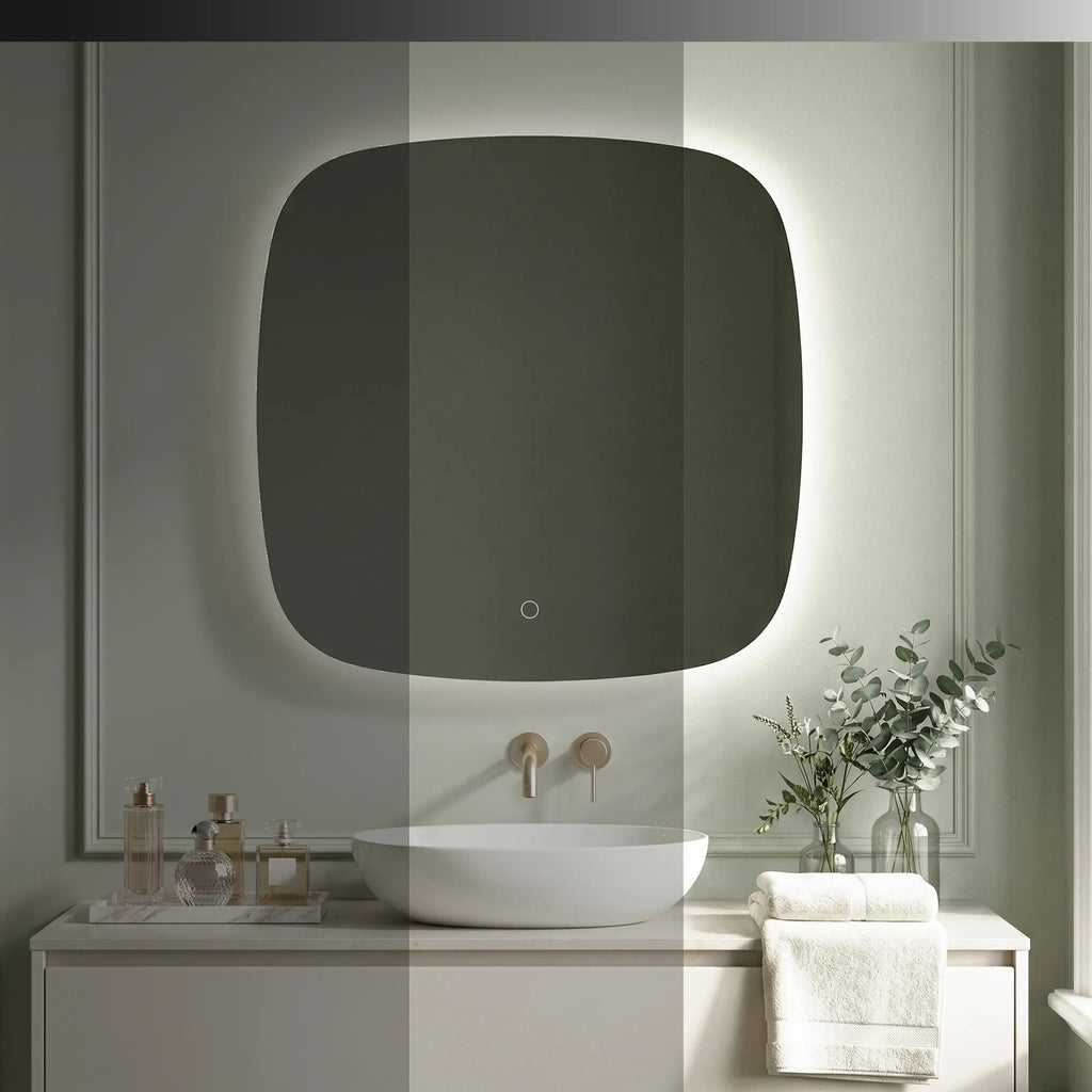 Zrkadlo LED 70x70cm TOP  4