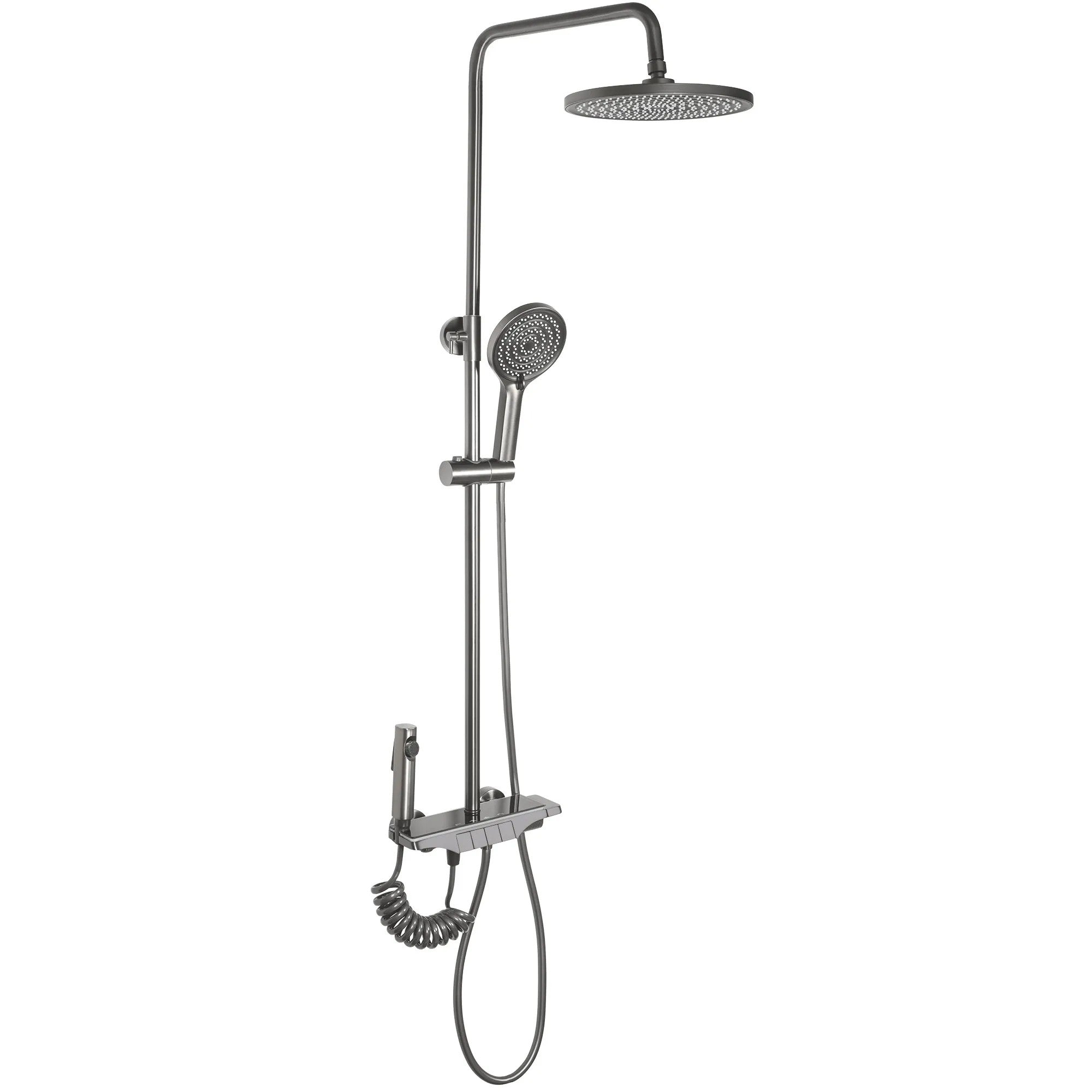 Sprchový set REA Savio Led Titanium  4