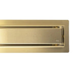 Odtokový žľab REA Neox pro Brush Gold 100  4