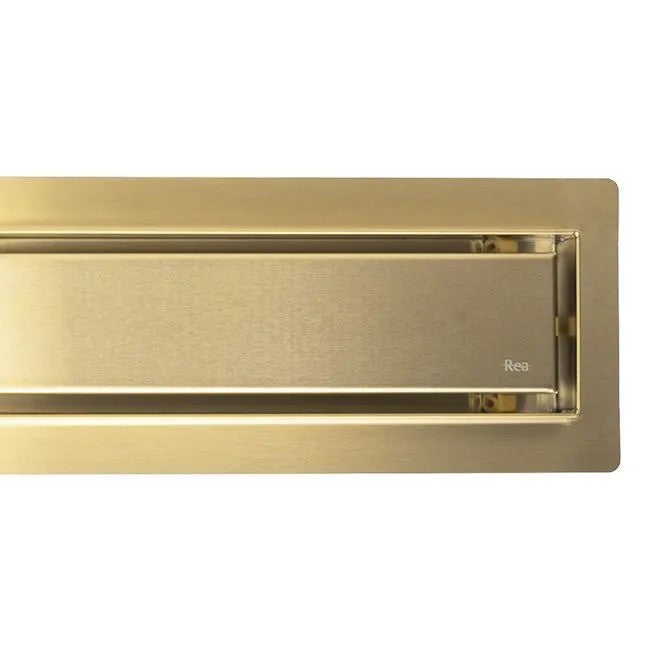 Odtokový žľab REA Neox pro Brush Gold 100  4