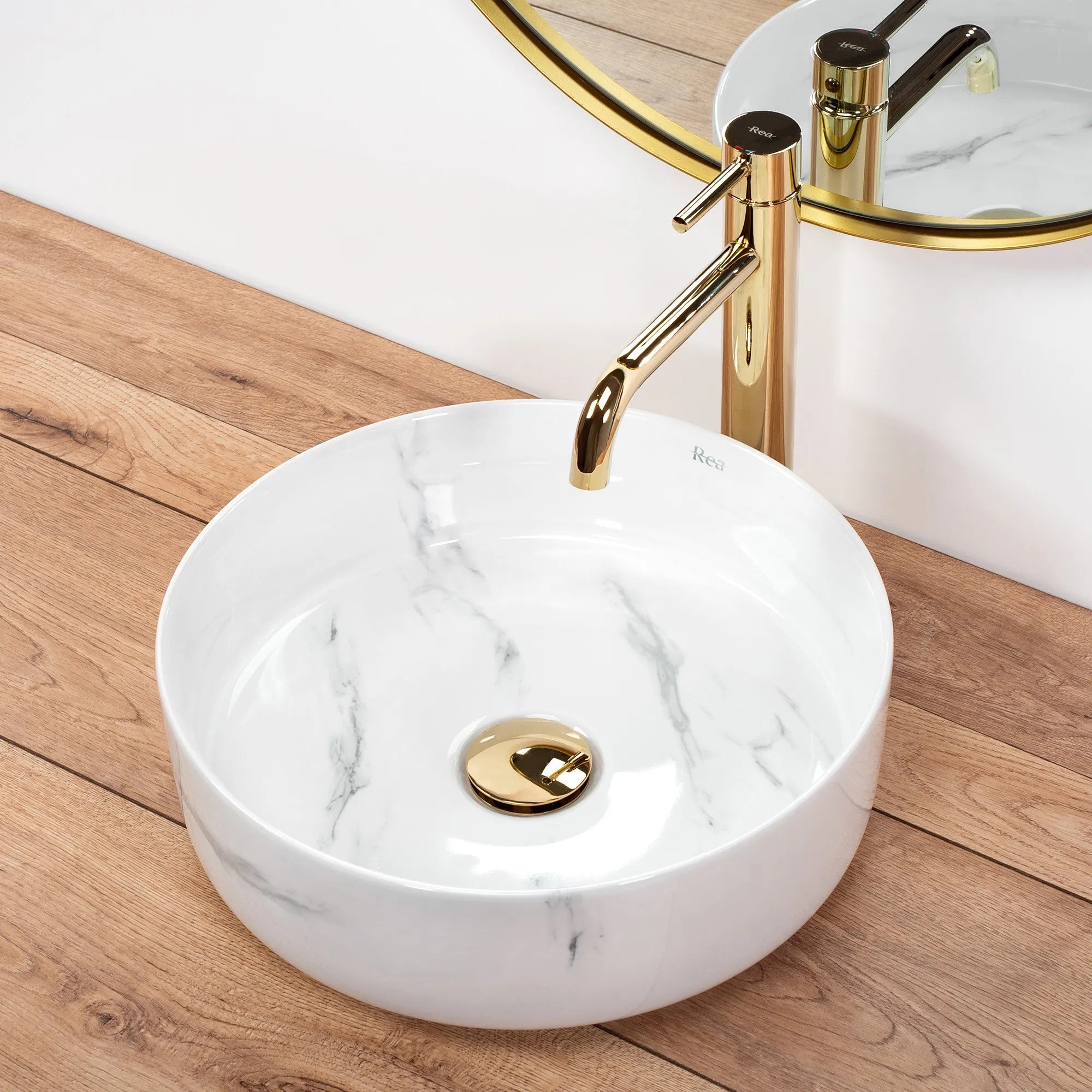 Umývadlo na dosku REA SAMI Nature Marble  4