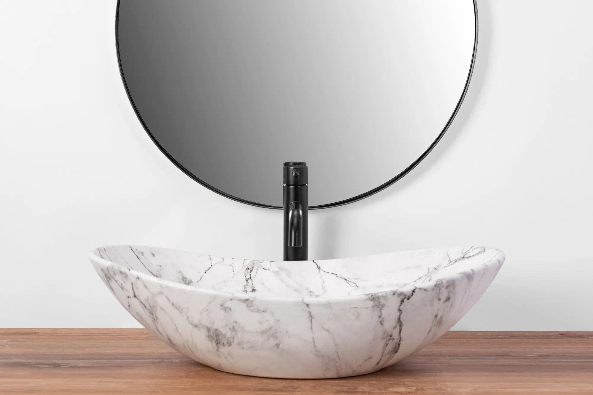 Umývadlo na dosku REA ROYAL 60 Statuario Marble Matt  4