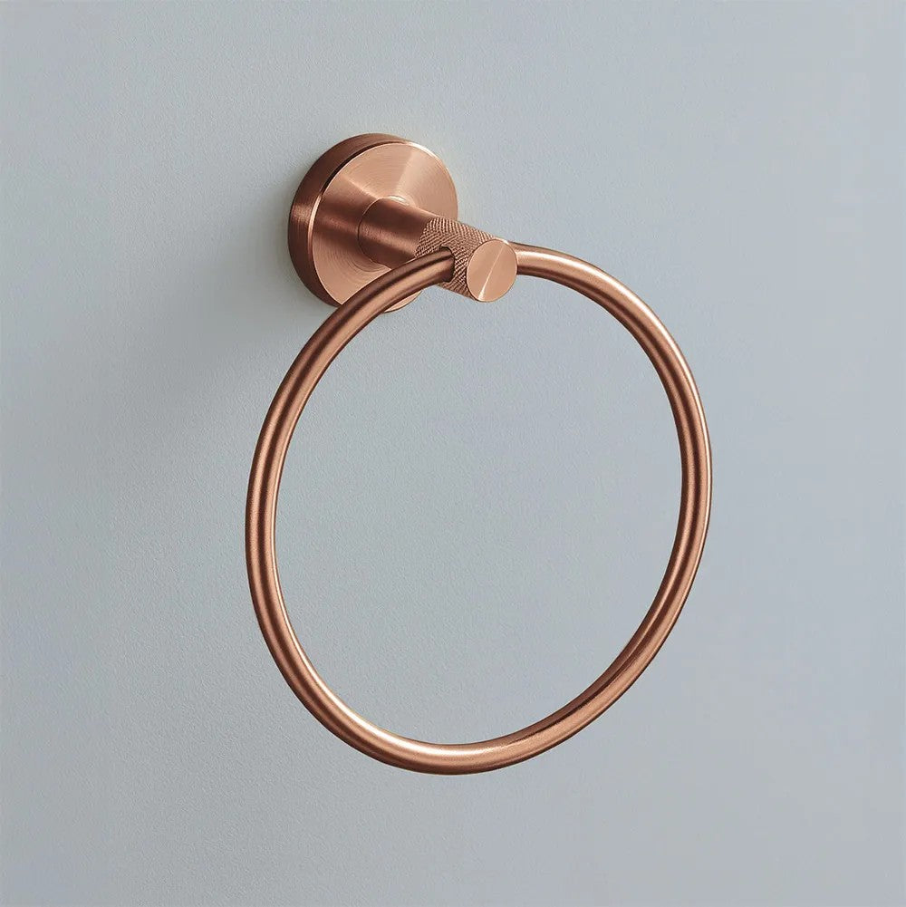 Kúpeľňový vešiak Ring 6610 Modern Brush Copper  4