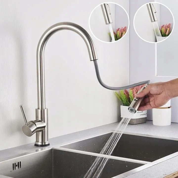 Uzáver s perlátorom pre kuchynskú batériu REA Fresh Brush Steel  4