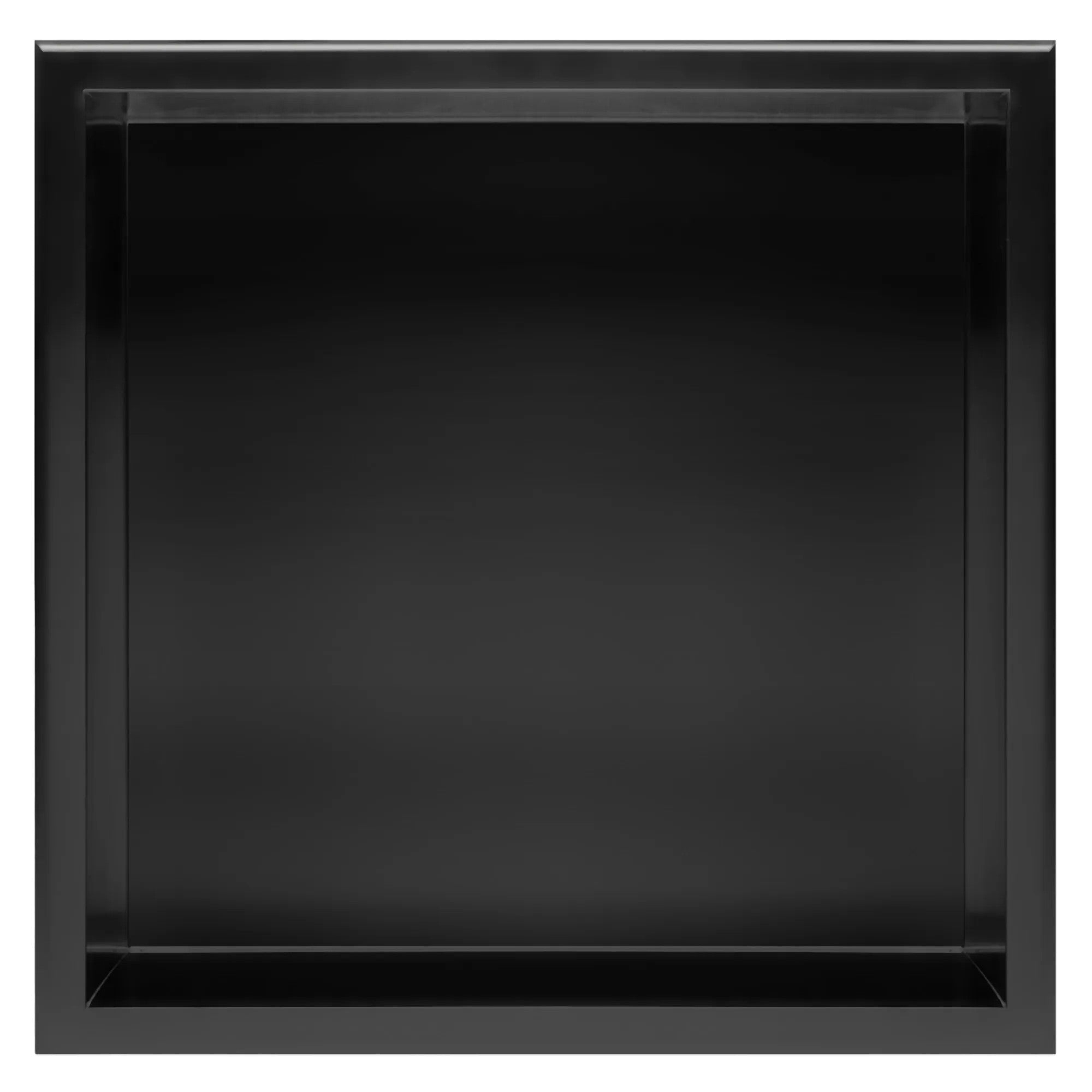 bathroom shelf 30x30 matte black  4