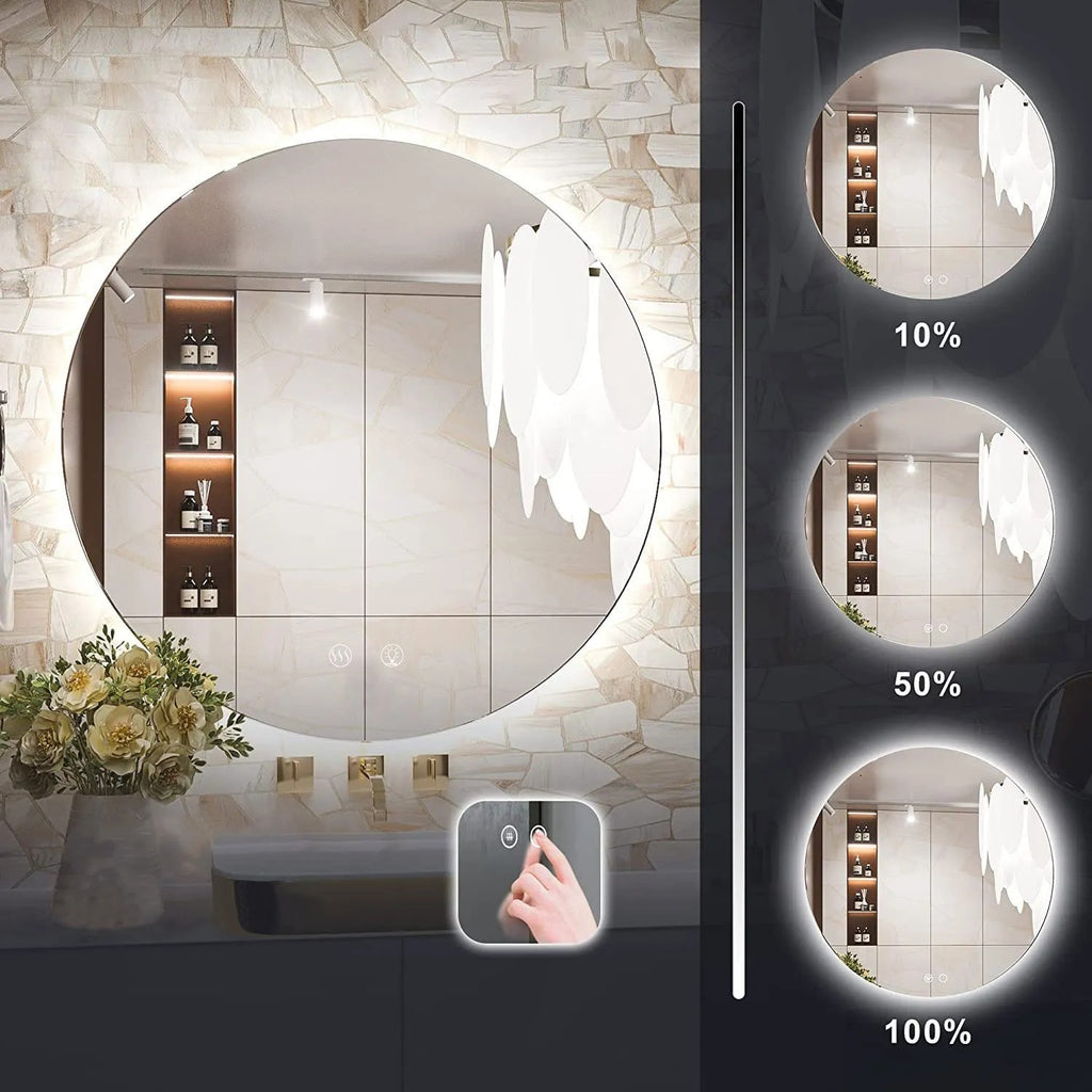 Zrkadlo LED 100cm HZJ100  4