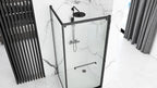 Sprchovací kút Rea Space In Black 80x100 S detským bazénom Savoy 4