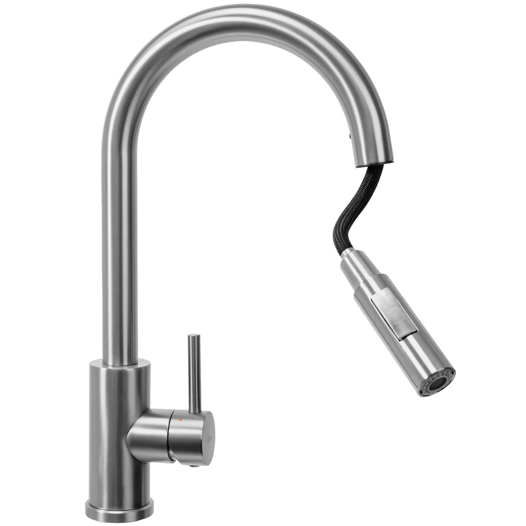 Kuchynská batéria Rea Fresh Nickel Brush INOX  4