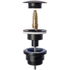 Umývadlový sifón Klik-Klak Universal Rea Black Matt  4