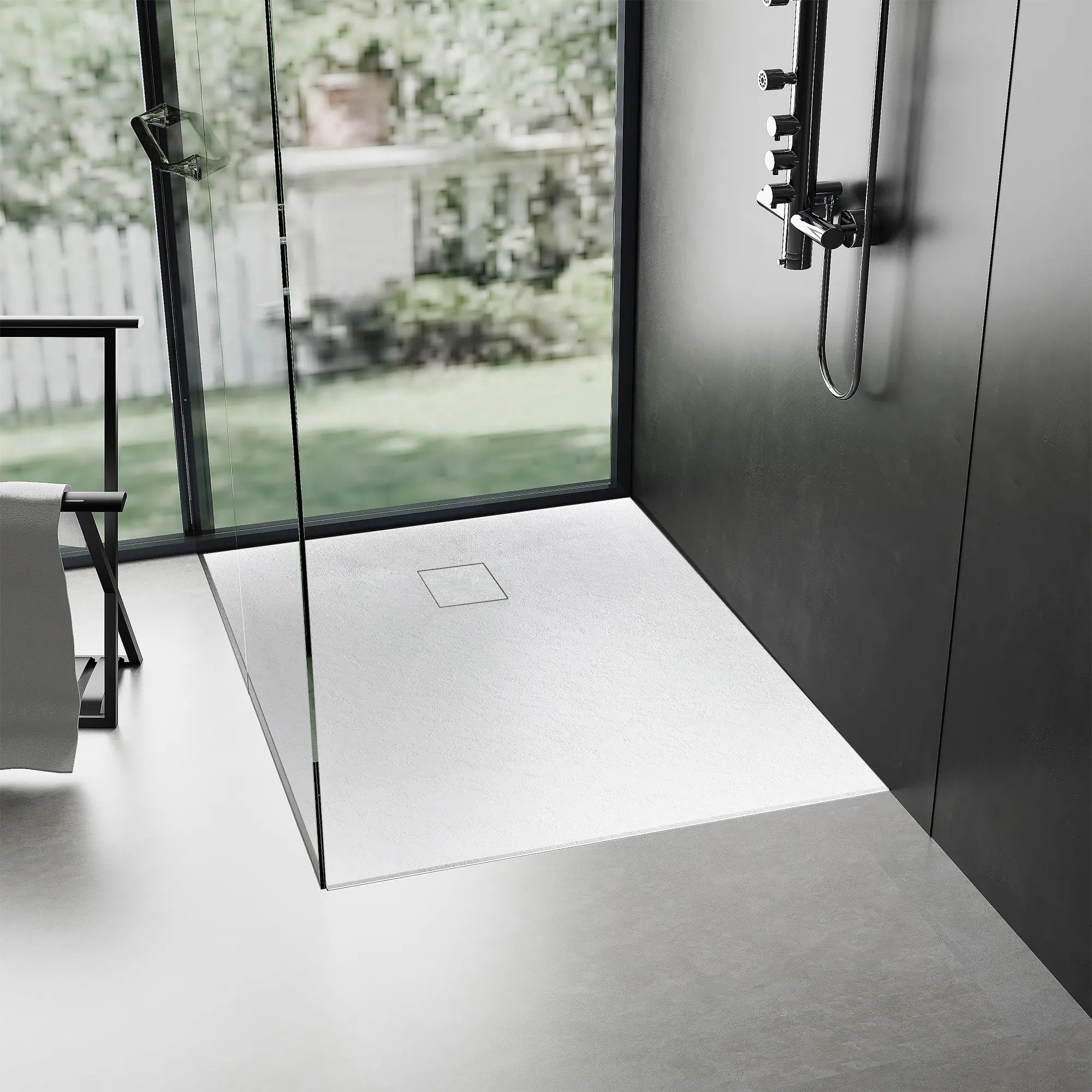 Sprchová vanička Magnum White 100x80  4