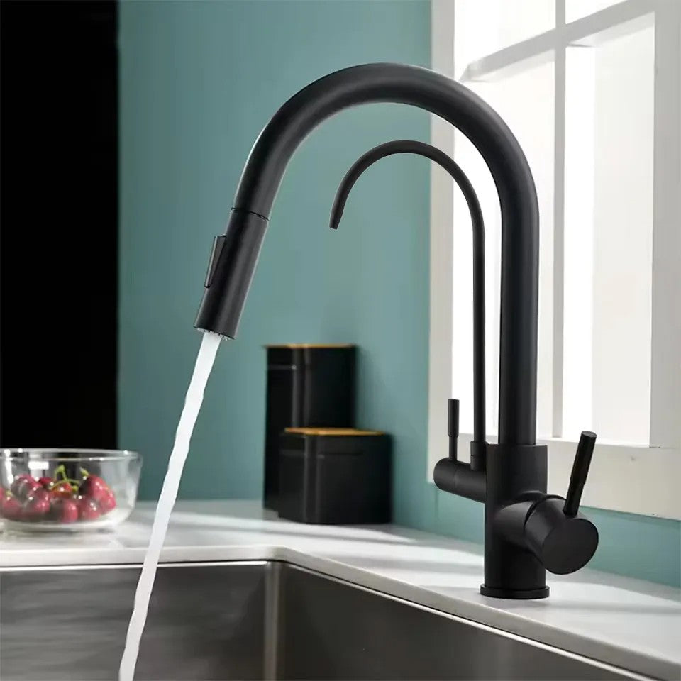 Kuchynská batéria Rea Eco Fresh black mat  4