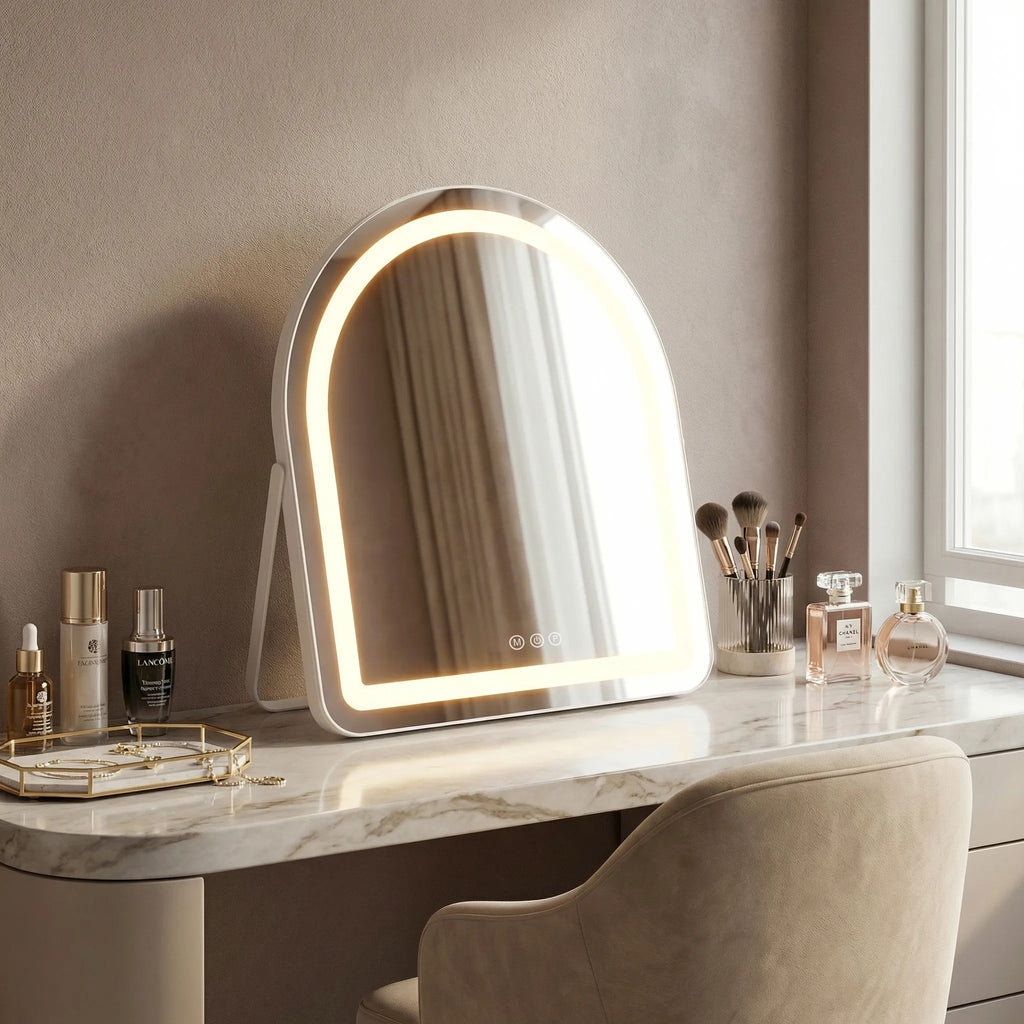 Zrkadlo LED GLAM White 40x45cm  4
