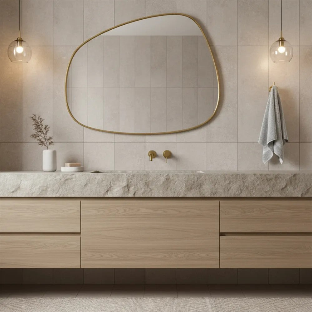 Kúpeľňový vešiak Tomi 5805  Brush Gold  4