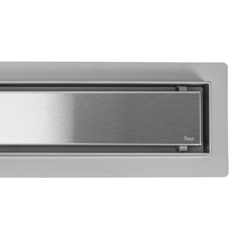 Odtokový žľab Rea Neox BRUSH NICKEL 90  4