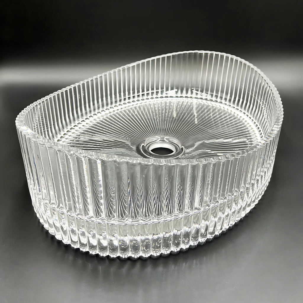 Umývadlo na dosku Rea Harper Transparent  4