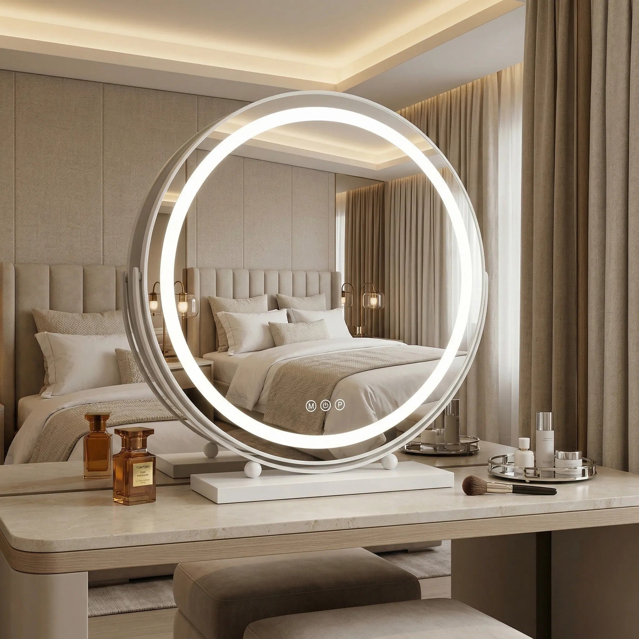 Zrkadlo LED MAKE-UP White 50 cm  4