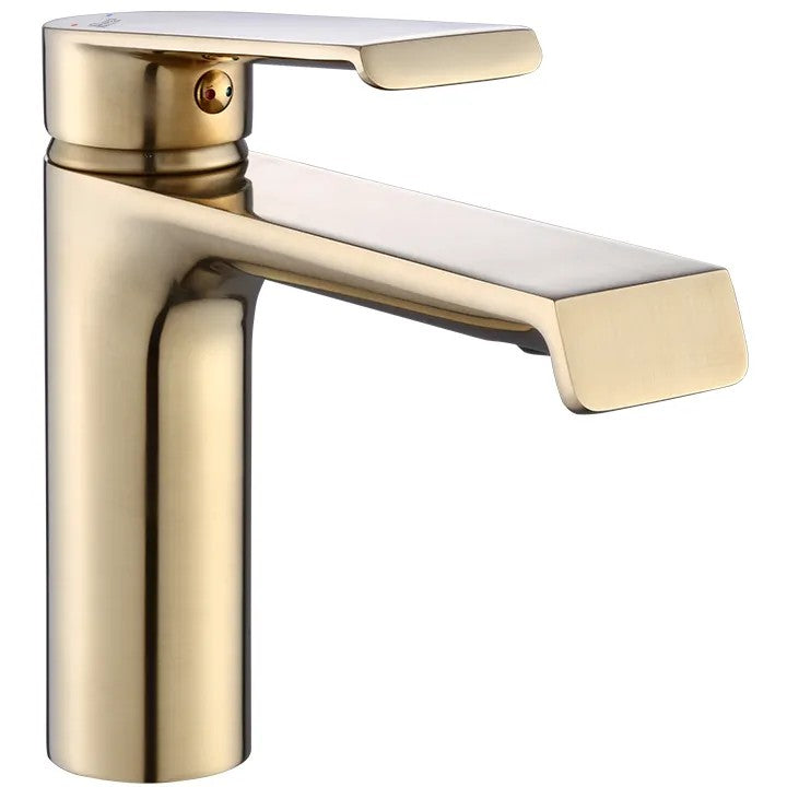 Umývadlová batéria REA HASS - brúsené zlato, nízka  4