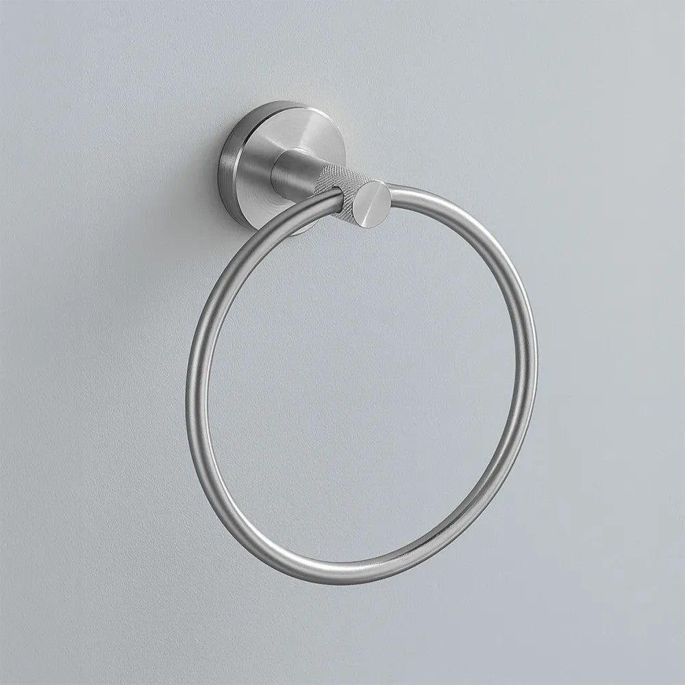 Kúpeľňový vešiak Ring 6610 Modern Brush Nickel  4