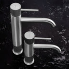 Kúpeľňová batéria Rea Lungo Stripe Brush Nickel Low  4