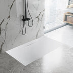 Sprchová vanička REA Bazalt Long White 80x120  4