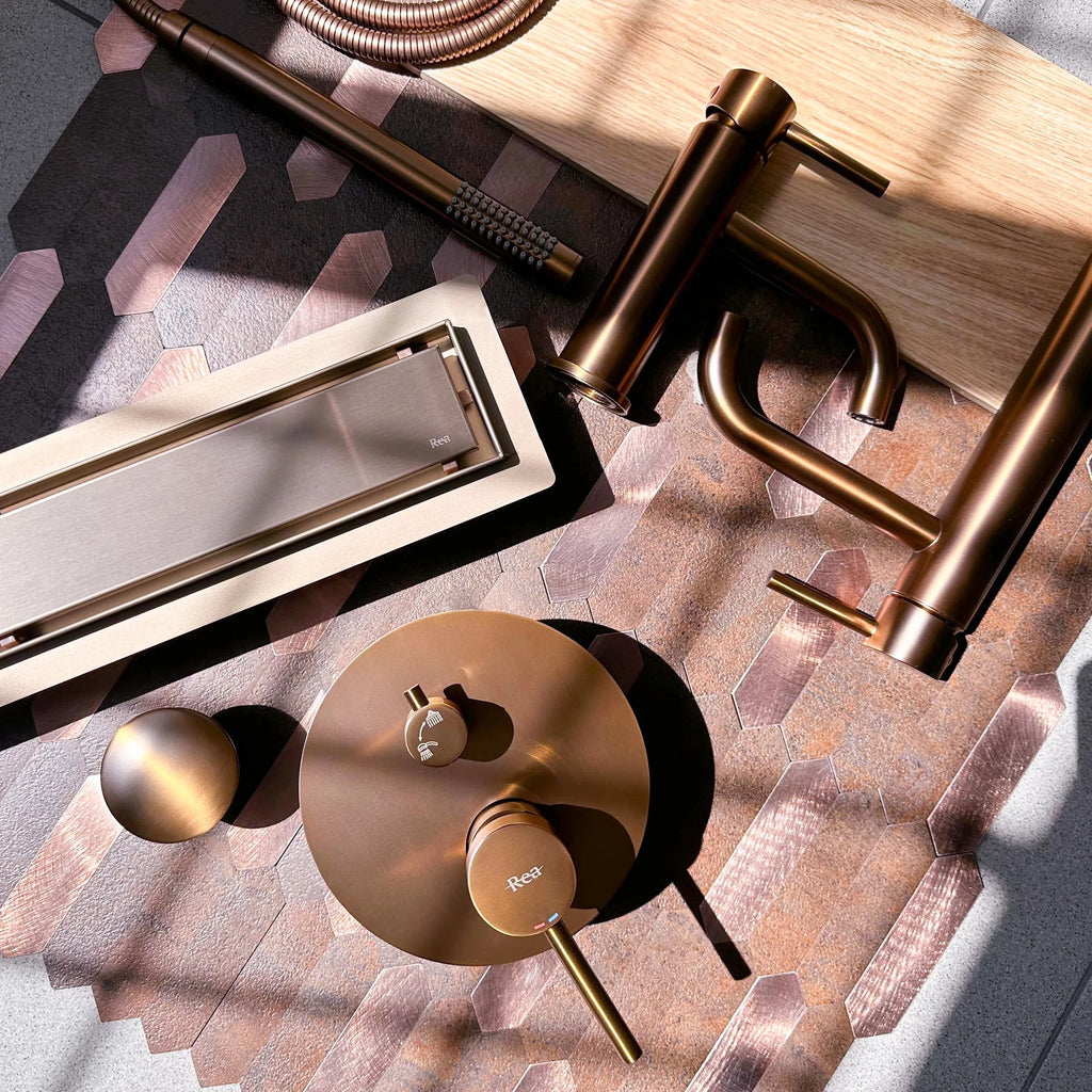 Odtokový žľab REA Neox pro Brushed Copper 70  4