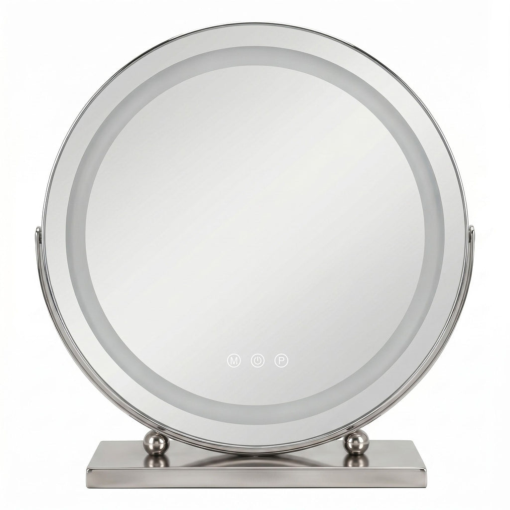 Zrkadlo LED MAKE-UP Chrome 40 cm  2
