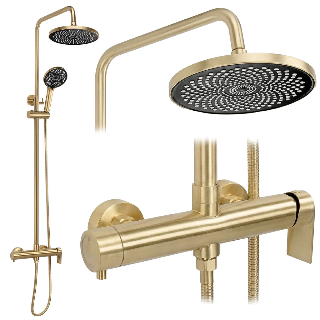 Sprchový set Rea Hunter Brush Gold  11