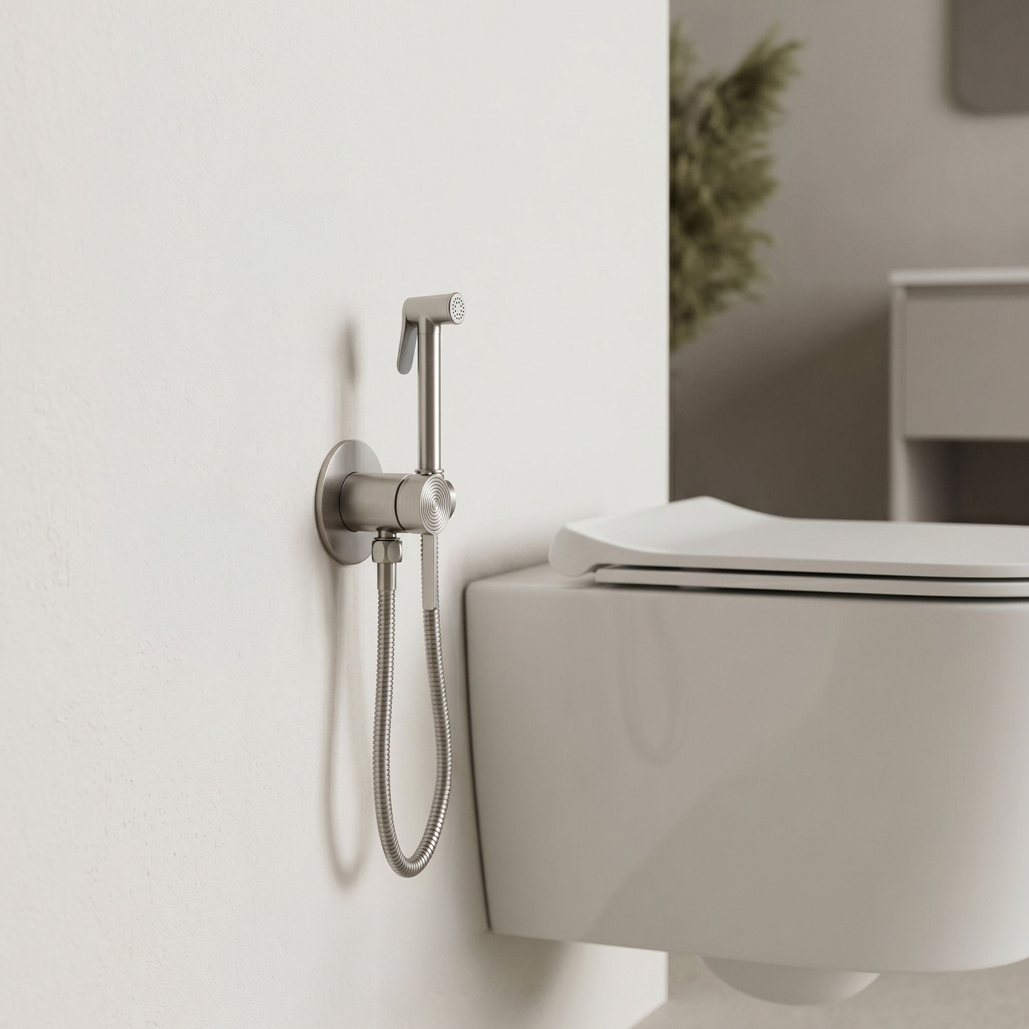 Bidetová batéria Rea Foster Brush Nickel  6