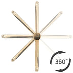 Kúpeľňová batéria Rea Lugano Slim Brush Gold High  5