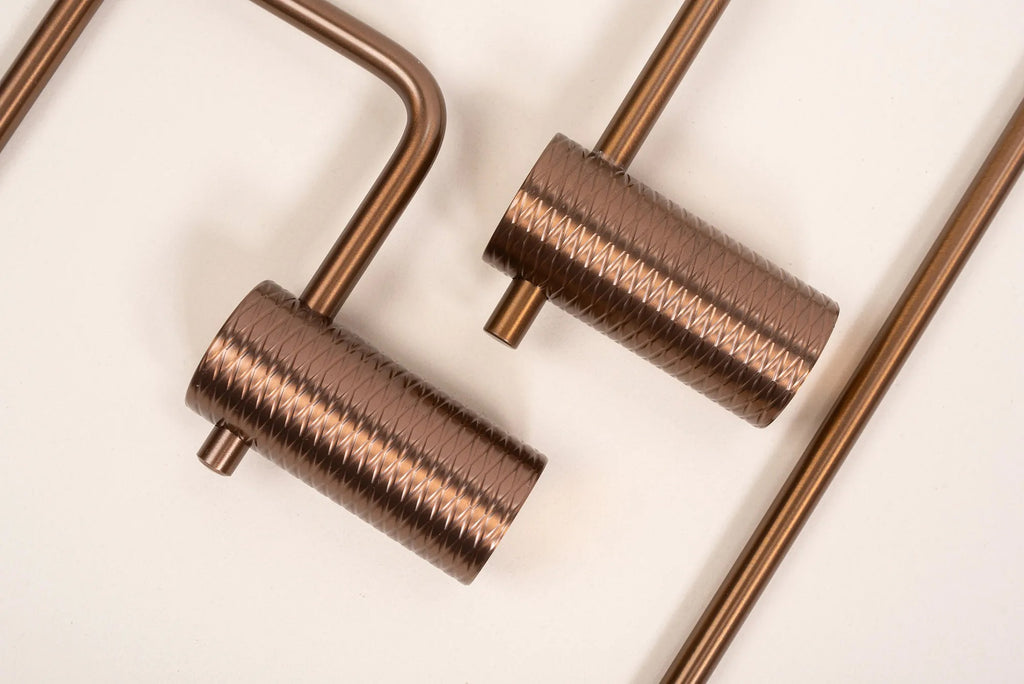 Kúpeľňový vešiak 9706 Prism Brush Copper  5
