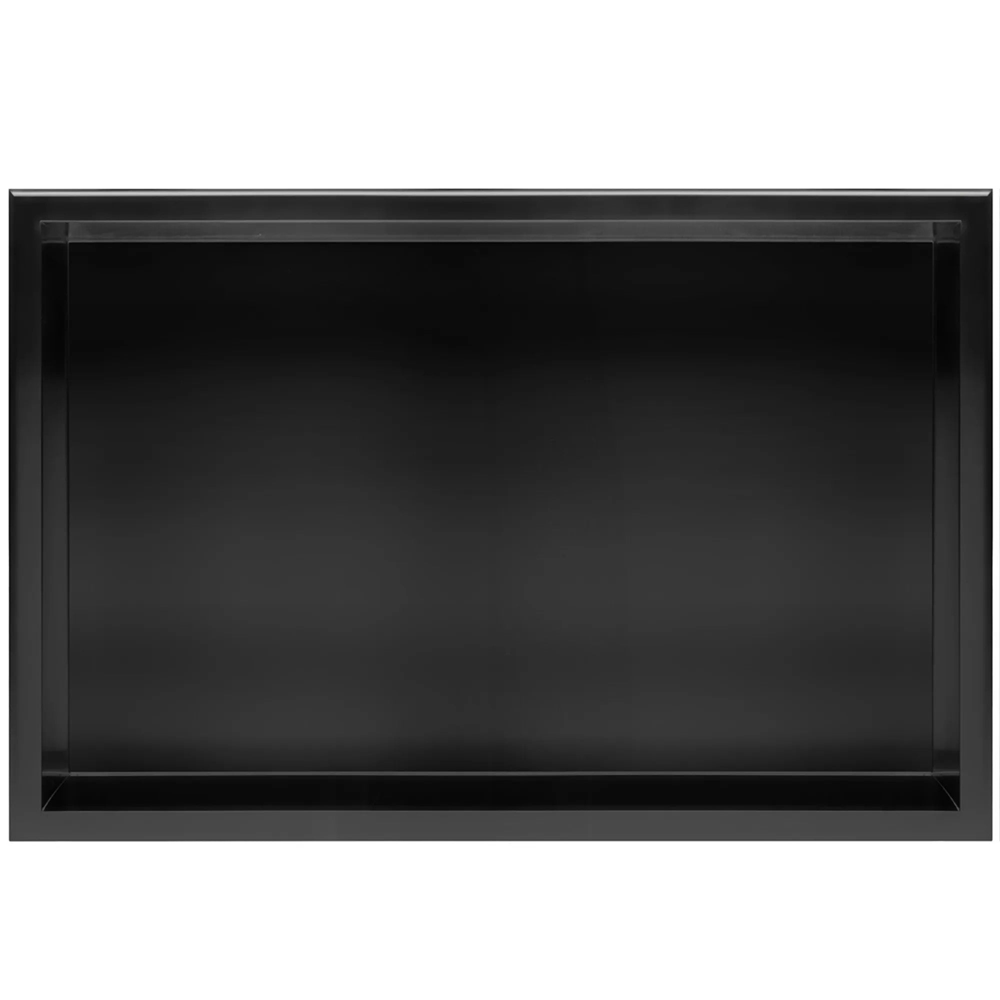 bathroom shelf 30x60 black matt  5