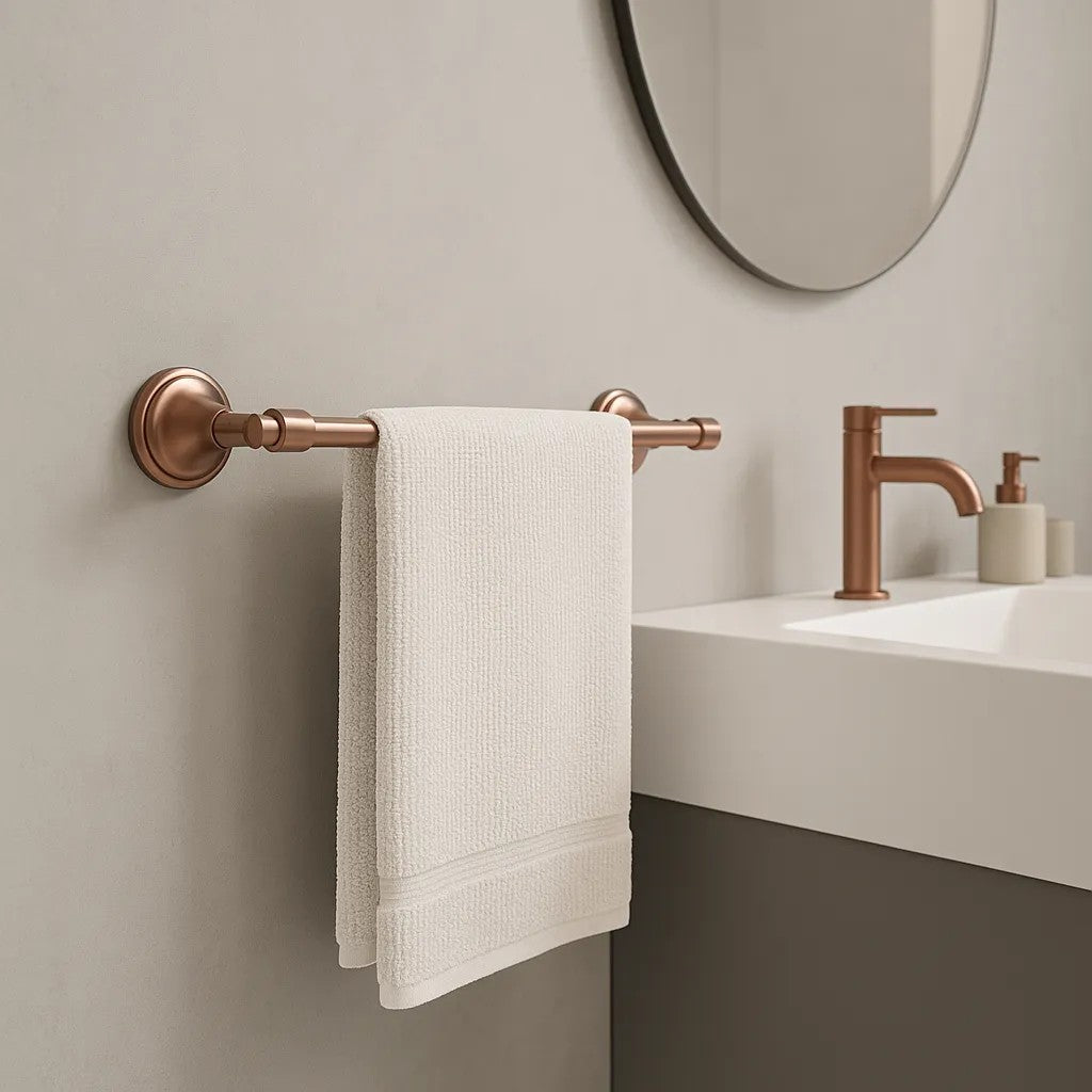 Kúpeľňový vešiak 16101 Aristo Brush Copper  5
