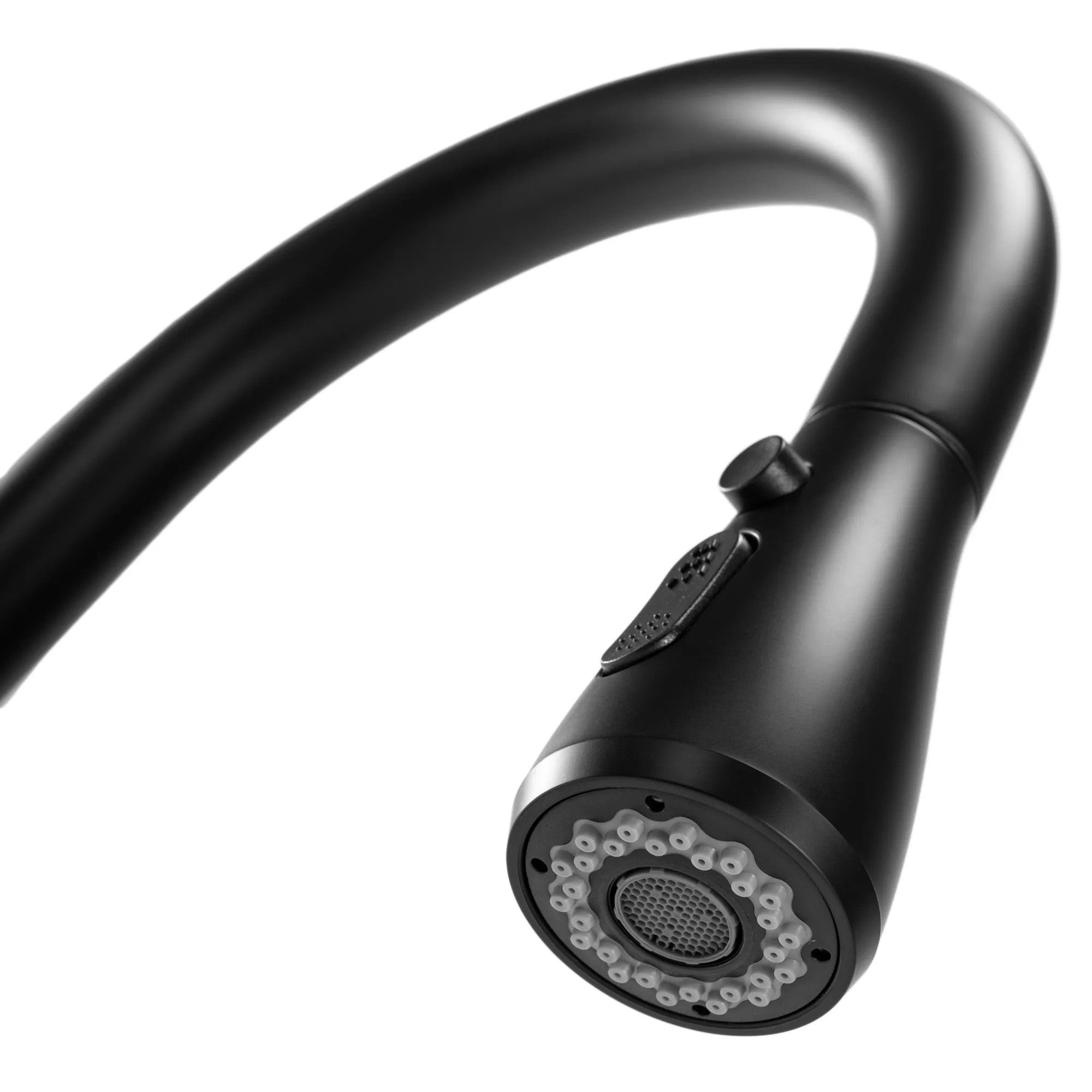 Kuchynská batéria Rea Mild black mat rose gold  5