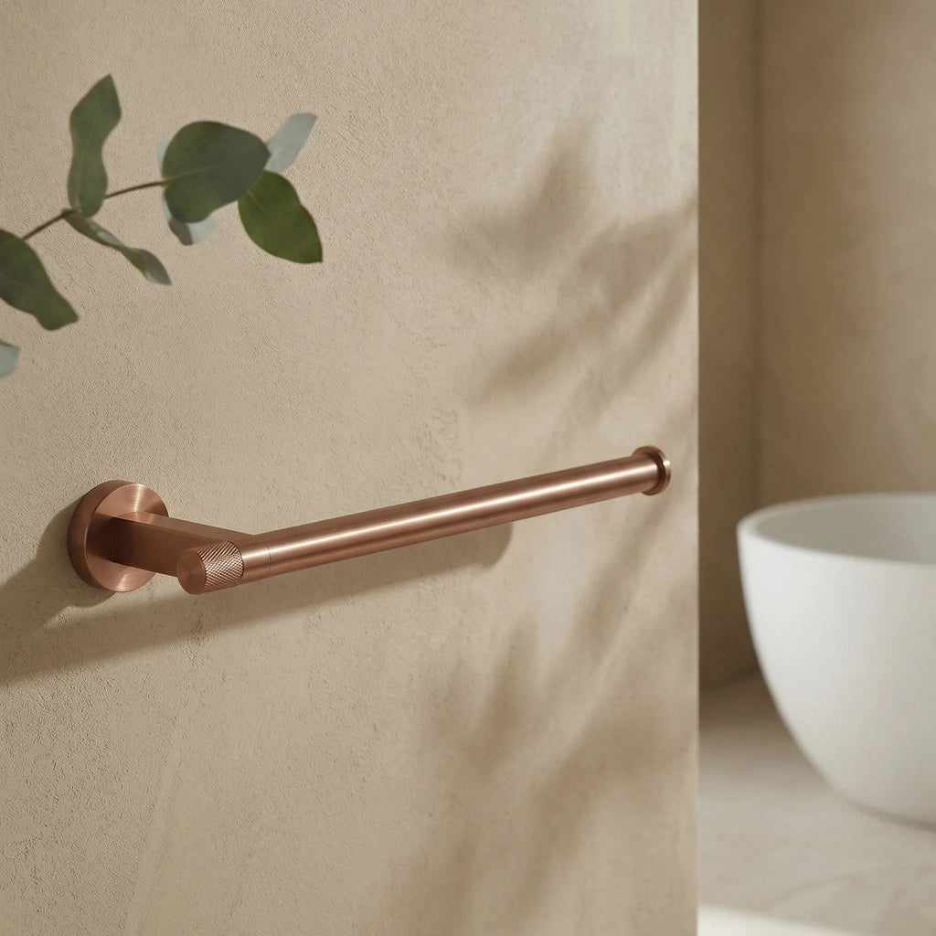 Kúpeľňový vešiak 39106 ORI Brush Copper  5