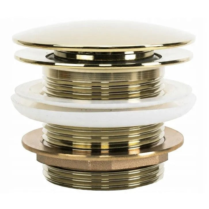 Univerzálny vaňový výpust REA Click-clack Gold  5
